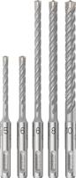 Bosch Accessoires PRO SDS plus-5X Hammer Drill Bit Set | 5/6/6/8/10 mm | 5 pcs - 2608833910 - thumbnail