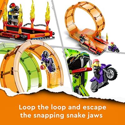 LEGO city 60339 dubbele loop stunt arena