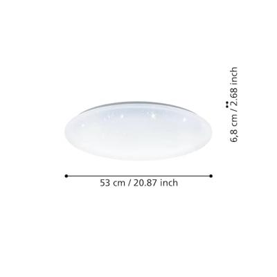 Eglo Plafonnière Zigbee Totari-Z Ø 53cm 900002