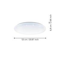 Eglo Plafonnière Zigbee Totari-Z Ø 53cm 900002 - thumbnail