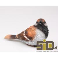 Season Inspired Decoration Beeld vogel mus m 14,5x6,5x8,5cm - thumbnail