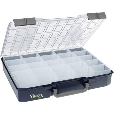 raaco CarryLite 80 5x10-25 Assortimentskoffer (b x h x d) 413 x 79 x 330 mm Aantal vakken: 25 Inhoud 1 stuk(s)