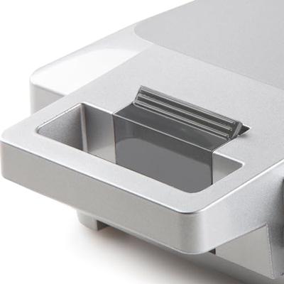 DOMO DO9250W Wafelijzer Anti-aanbaklaag, Controlelampje, Inklapbaar Zilver