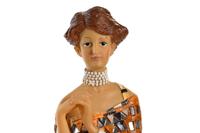 Decoratieve figuren DKD Home Decor Geel Hars (21,5 x 18,5 x 31 cm) - thumbnail