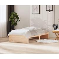 Bedframe massief hout 100x200 cm - thumbnail