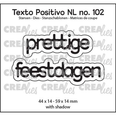 Crealies • texto positivo nl dies prettige feestdagen