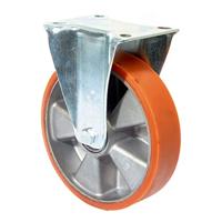 BS Rollen Bokwiel | 80 mm 120 kg | gietwerk polyurethaan-wielband | 104 x 80 mm aluminium | 1 stuk - L410.B90.080 L410.B90.080 - thumbnail