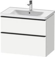 Badkamermeubelset Duravit D-Neo Wastafel Keramiek 80x48x62.5 cm Mat Wit Duravit - thumbnail