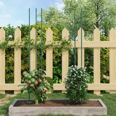 VidaXL Plantenstaken 30 st 180 cm staal groen