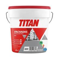 Verf Titan 125670001 125 ml Wit 1 L - thumbnail