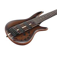 Ibanez SR1356B Soundgear Premium Dual Mocha Burst Flat 6-snarige elektrische basgitaar met gigbag - thumbnail