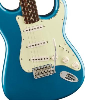 Fender Vintera II 60s Stratocaster RW Lake Placid Blue elektrische gitaar met deluxe gigbag