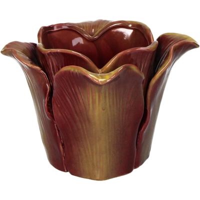 Plantenbak Kool Steengoed Paars 15.8x15.8x11 cm HD Collection - Hd collection