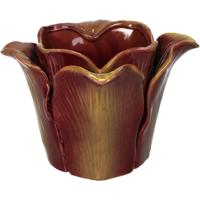 Plantenbak Kool Steengoed Paars 15.8x15.8x11 cm HD Collection - Hd collection - thumbnail