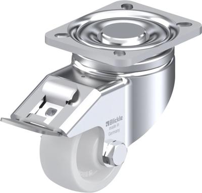 Blickle LH-SPO 75G-FI Zwenkwiel met rem Wieldiameter: 75 mm Draagvermogen (max.): 300 kg 1 stuk(s) Blickle LH-SPO 75G-FI Zwenkwiel met rem Wieldiameter: 75 mm Draagvermogen (max.): 300 kg 1 stuk(s)