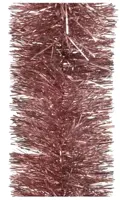 Guirlande lametta d10l270cm roze - thumbnail