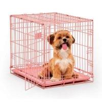 Topmast Bench Roze gecoat 51 x 31 x 36 cm | Metalen lade - thumbnail