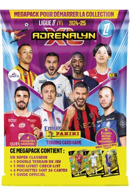 Startpakket - PANINI - Adrenalyn XL Ligue 1 McDonald's 2024-2025 - Mappen en kaarten