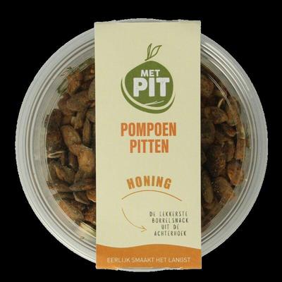 Met PIT Pompoenpitten honing 150 Gram