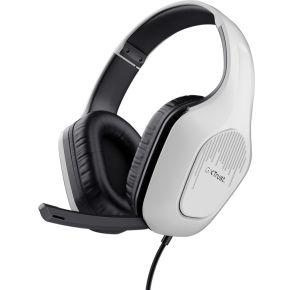 Trust GXT 415 Zirox Over-ear gamingheadset Headset Wit Trust GXT 415 Zirox Over-ear gamingheadset Headset Wit