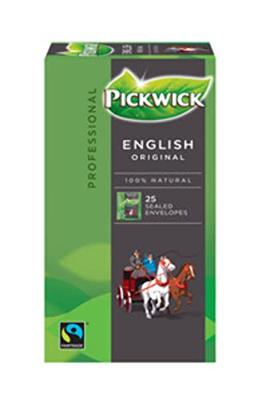 Thee Pickwick Fair Trade English 25x2.5gr | 3 stuks Thee Pickwick Fair Trade English 25x2.5gr | 3 stuks
