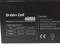 Green Cell Green Cell - USV-Akku - 1 x Batterie - Sealed Lead Acid (SLA) Loodaccu 12 V 7.2 Ah Loodgel (b x h x d) 151 x 95 x 65 mm Kabelschoen 6.35 mm - thumbnail
