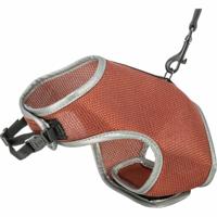 TRIXIE SOFTTUIG KAT MET RIEM ROEST 24-42X120 CM - thumbnail