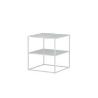 Fjôrd - Bijzettafel Wit 65cm - Staal - Netz - thumbnail
