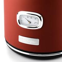 Westinghouse Retro Waterkoker - 1.7 liter - Rood - thumbnail