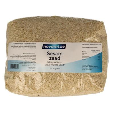 Nova Vitae Sesamzaad gepeld (1 Kilogr) Nova Vitae Sesamzaad gepeld (1 Kilogr)