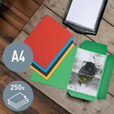 Leitz Recycle klepmap, uit karton, ft A4, rood