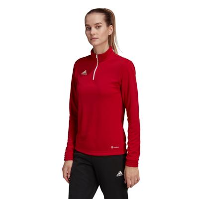 adidas Entrada 22 Trainingstrui 1/4-Zip Dames Rood Wit