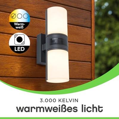 Lutec Cyra LED-sensorlamp Lutec Cyra LED-sensorlamp