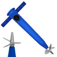 Parasolanker Aluminium Rood Blauw Pistache Zilver Geel Marineblauw (32 x 16,5 x 6,50 cm) - thumbnail