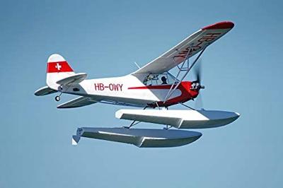 FMS Piper J3 Cub V4 1400mm PNP met Reflex System & Floats