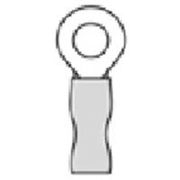 Molex 191640086 Ringkabelschoen 1 stuk(s) Bulk - thumbnail