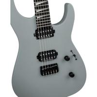 Jackson American Series Soloist SL2 DX HT EB Satin Porsche Gray elektrische gitaar met foam core case - thumbnail