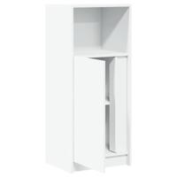 Dressoir met LED 42,5x34x100 cm bewerkt hout wit - thumbnail