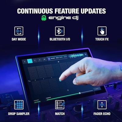 Denon DJ Prime 4+ 4-deck standalone DJ-controller