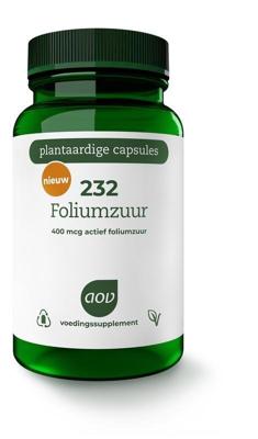AOV 232 Foliumzuur Vegacaps AOV 232 Foliumzuur Vegacaps