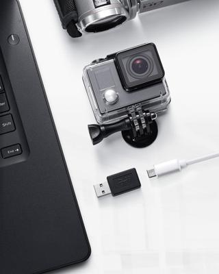 ATEN USB 3.0 Kabel 1x USB 3.1 Gen1 - 1x HDMI Type A Female Zilver/Wit