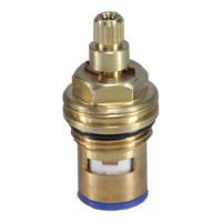 Wiesbaden Keramische spindel 1/2 rechts sluitend blauw - thumbnail