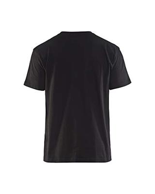 Blåkläder T-Shirt bicolour 33791042 | Zwart/Korenblauw | Maat 3XL - 7330509604724