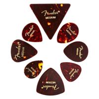 Fender All Shapes Celluloid Medley Tortoise Shell Medium (8 stuks) - thumbnail