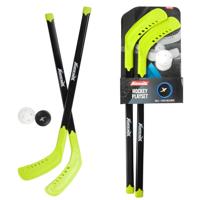 Hockeyset met 2 sticks en een bal - thumbnail