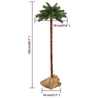 VidaXL Kerstboom met led 210 cm VidaXL Kerstboom met led 210 cm