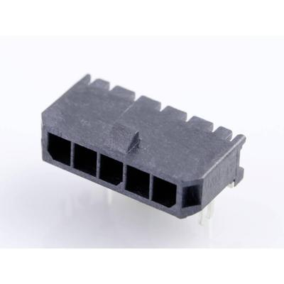 Molex 436500504 Male header, inbouw (standaard) Totaal aantal polen: 5 Rastermaat: 3.00 mm Inhoud: 1 stuk(s) Tray Molex 436500504 Male header, inbouw (standaard) Totaal aantal polen: 5 Rastermaat: 3.00 mm Inhoud: 1 stuk(s) Tray