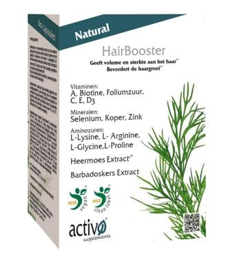 Activo HairBooster 60 Vegetarische capsules Activo HairBooster 60 Vegetarische capsules