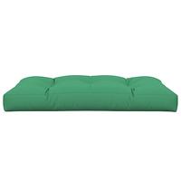 VidaXL Palletkussen 120x80x12 cm stof groen - thumbnail