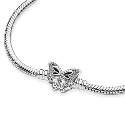 Pandora 590782C01 Armband Moments Butterfly zilver-zirconia 17 cm